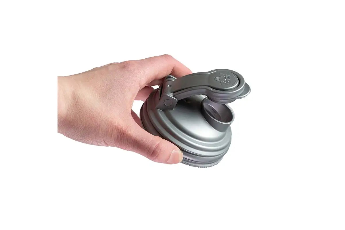 Silver Recap® Mason Jar Pour Cap With Carrying Loop