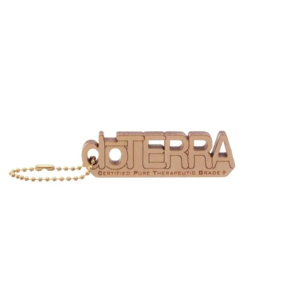 Wooden doTERRA Key Chain