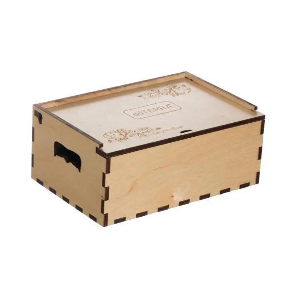 Medium dōTERRA Branded Natural Wood Essential Oil Box (Holds 36 Medium dōTERRA Branded Natural Wood Essential Oil Box (Holds 36