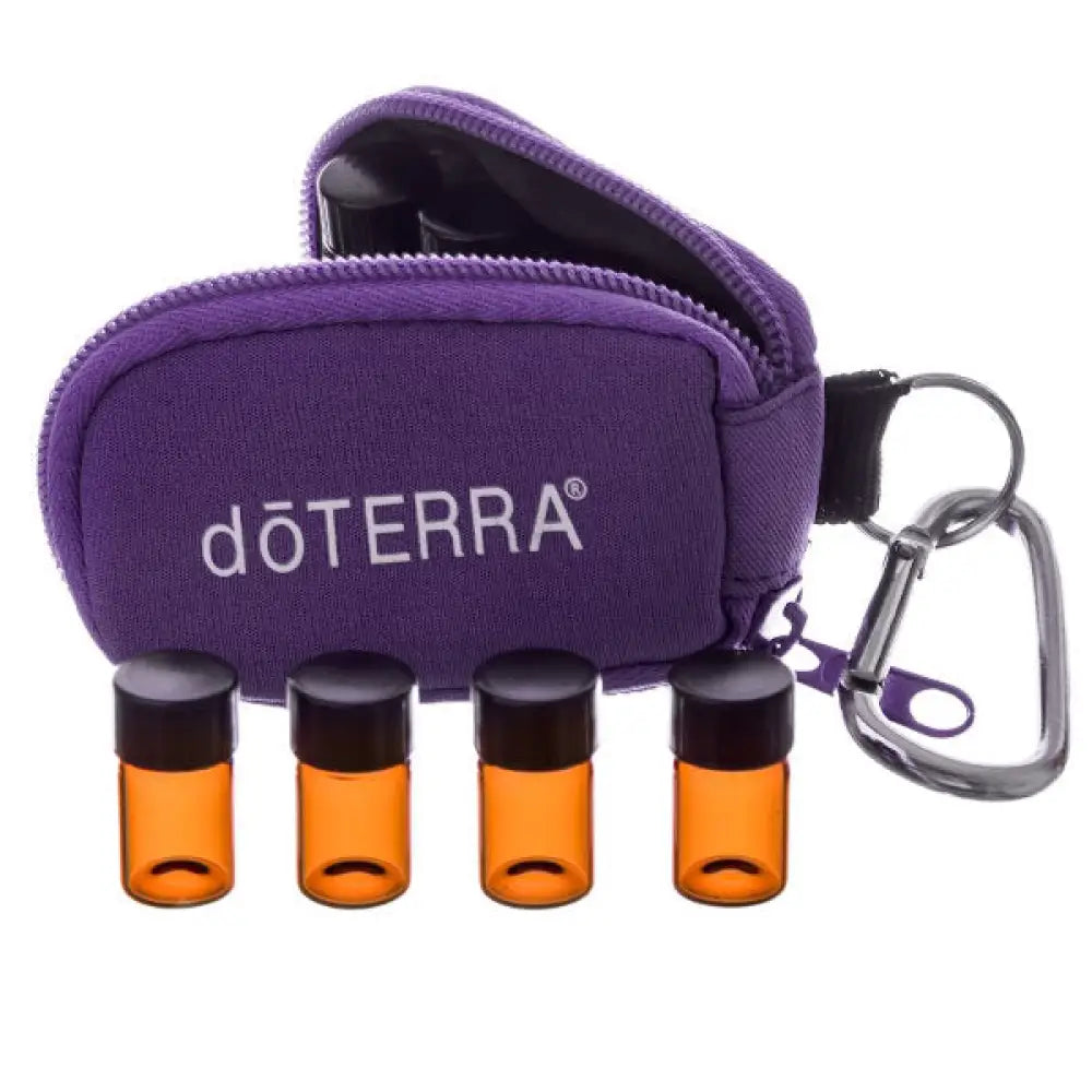 dōTERRA® Branded Key Chain Case with 8 Sample Vials (5/8 Dram dōTERRA® Branded Key Chain Case with 8 Sample Vials (5/8 Dram