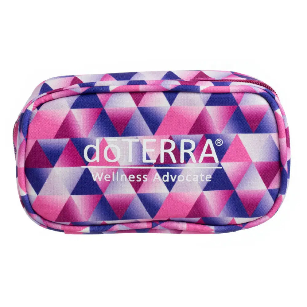 Dterra® Branded Travel Case (Holds 10 Vials) Purple Maze