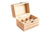 Dterra Branded Light Feathergrain Wood Essential Oils Box (Holds 6 Vials)