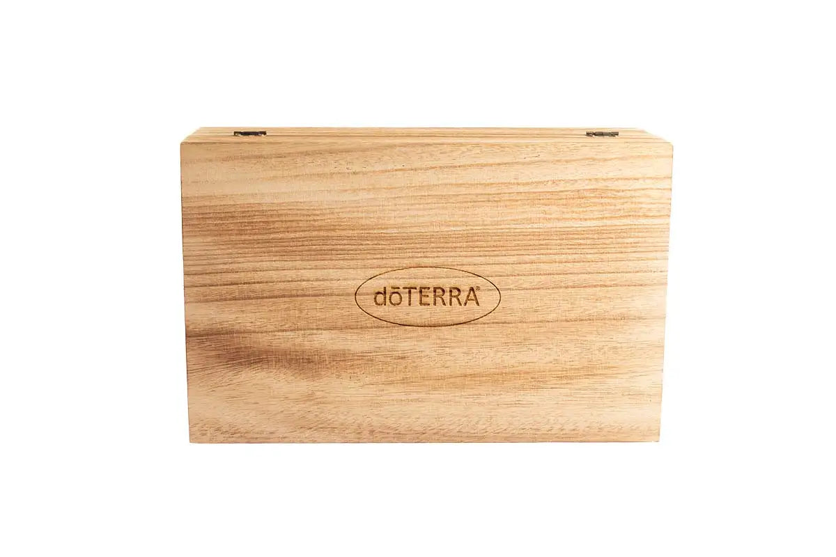 Feathergrain Wood Essential Oils Box (Holds 40 Vials) - AromaTools®