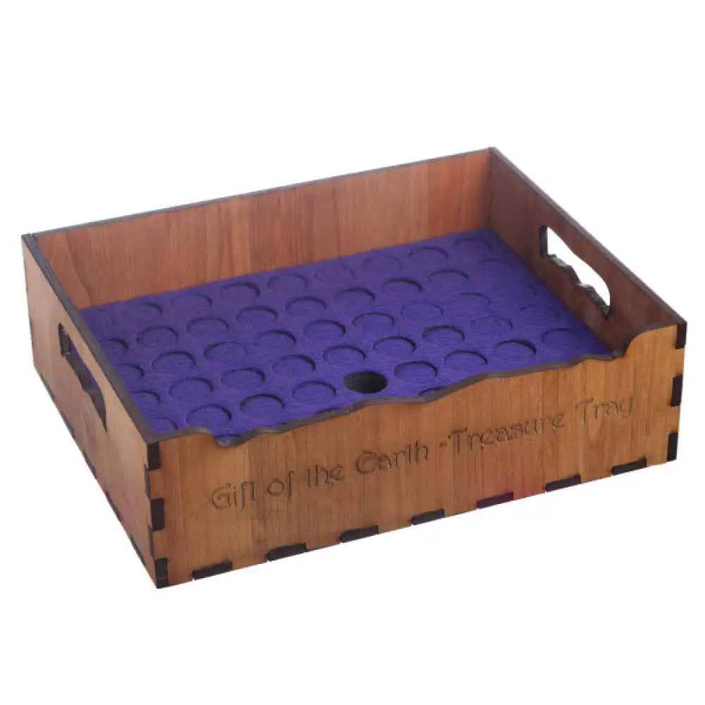 Large &quot;Gift of the Earth Treasure Tray&quot; (Holds 63 Vials)