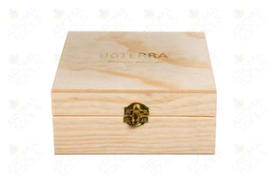 doTERRA®-branded Pinewood Essential Oils Box (Holds 25 Vials)
