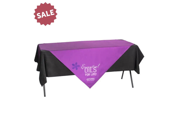 DoTERRA Table store Runner with Whimsical Hand-drawn Image - 28