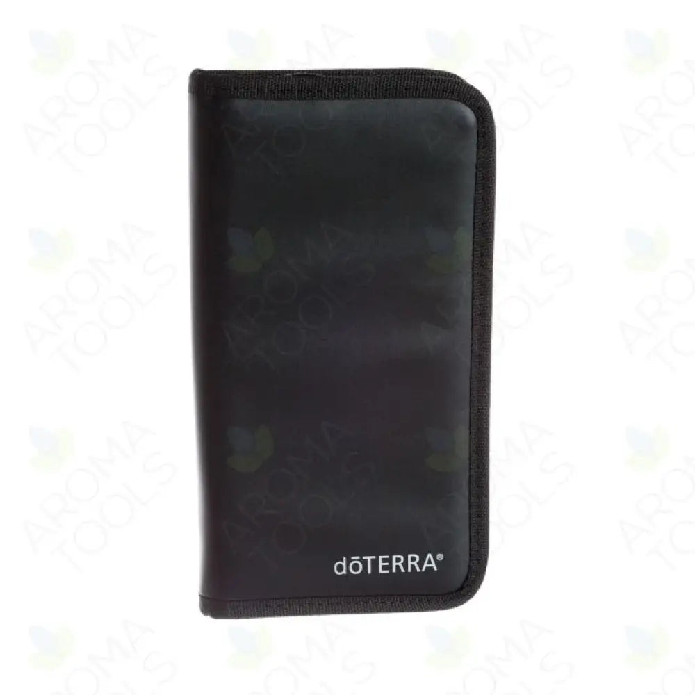 Dterra Branded 4 Ml Sample Spray And Roll-On Clutch (Holds 12 Vials) Black