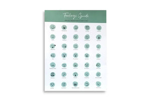 Essential Emotions Feelings Guide Tear Pad (50 Sheets)