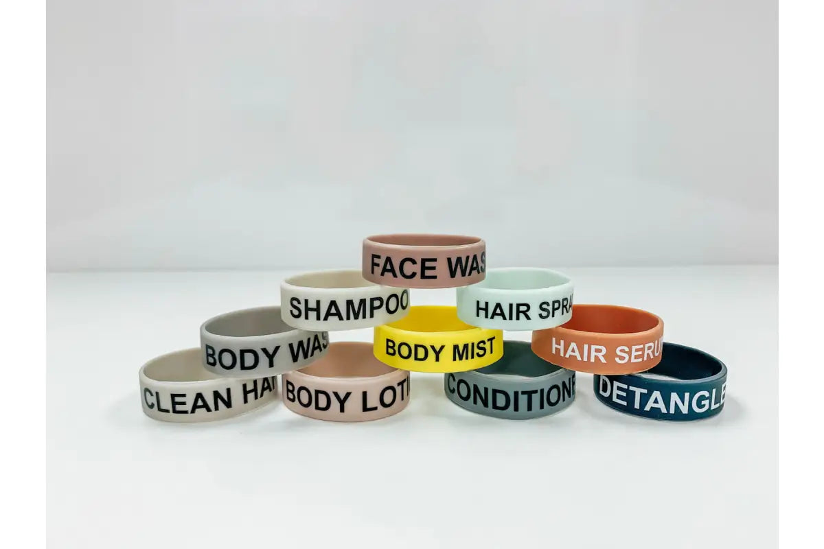 Essential Oil Label Bandz: Travel Essentials With 4 Oz. Bottles (Set Of 10)